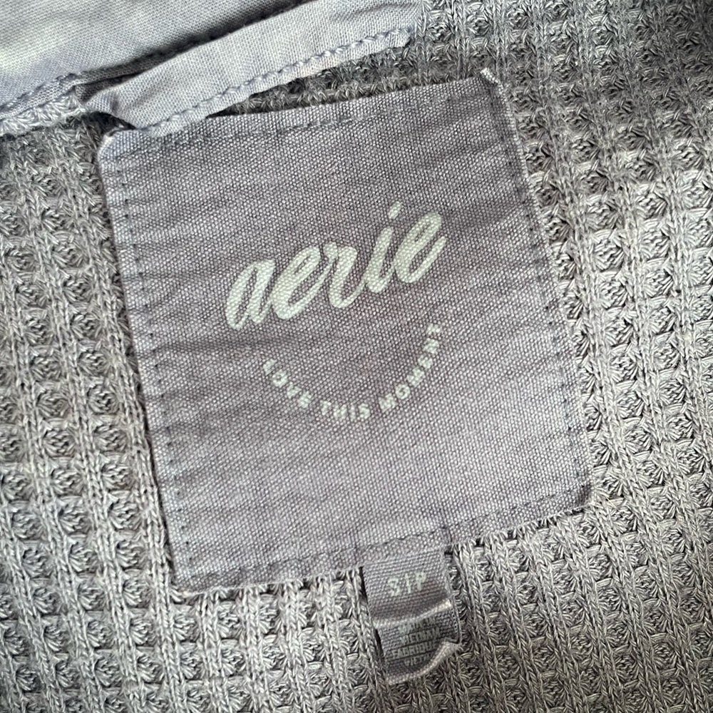 Aerie LumberJane Waffle Shirt - Picture 6 of 7